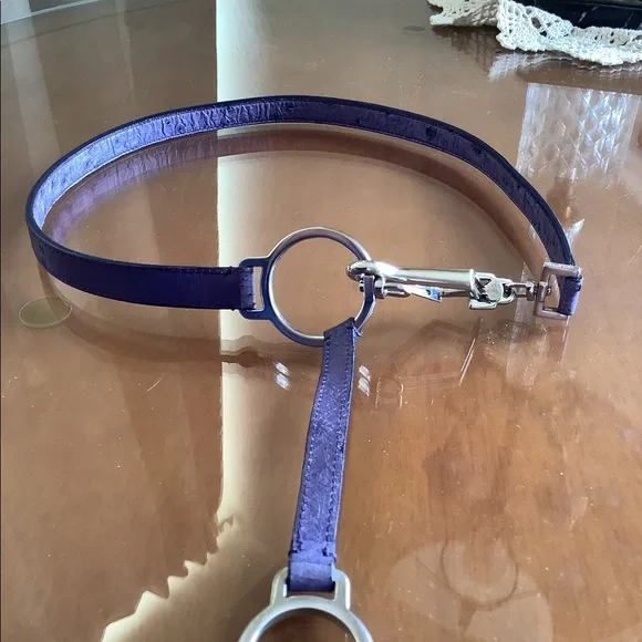Prada | Accessories | Soldauthentic Prada Purple Ostrich  display picture 1